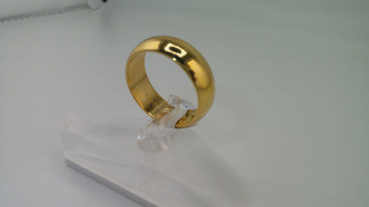 18k yellow gold ring | size 11