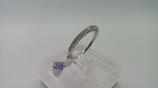 14k gold diamond ring | white gold | .25 ct | size 7