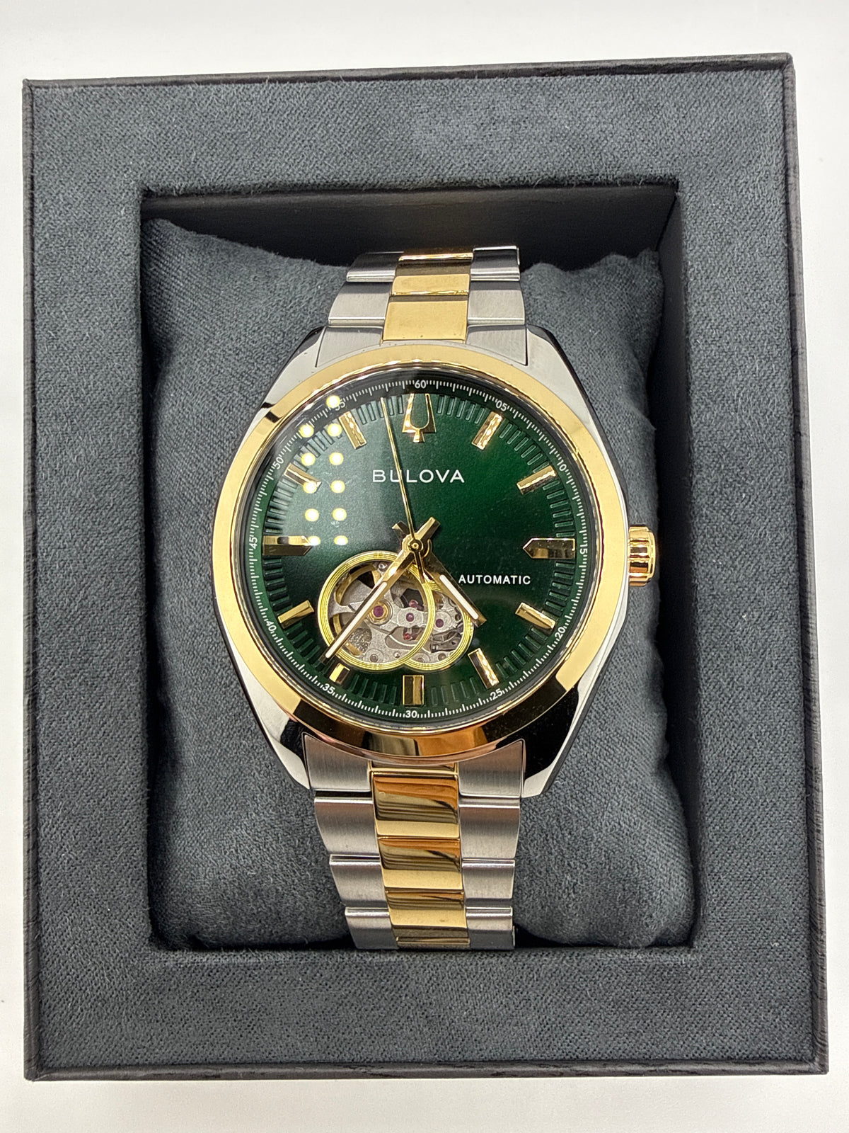 Bulova Surveyor Automatic Green Dial