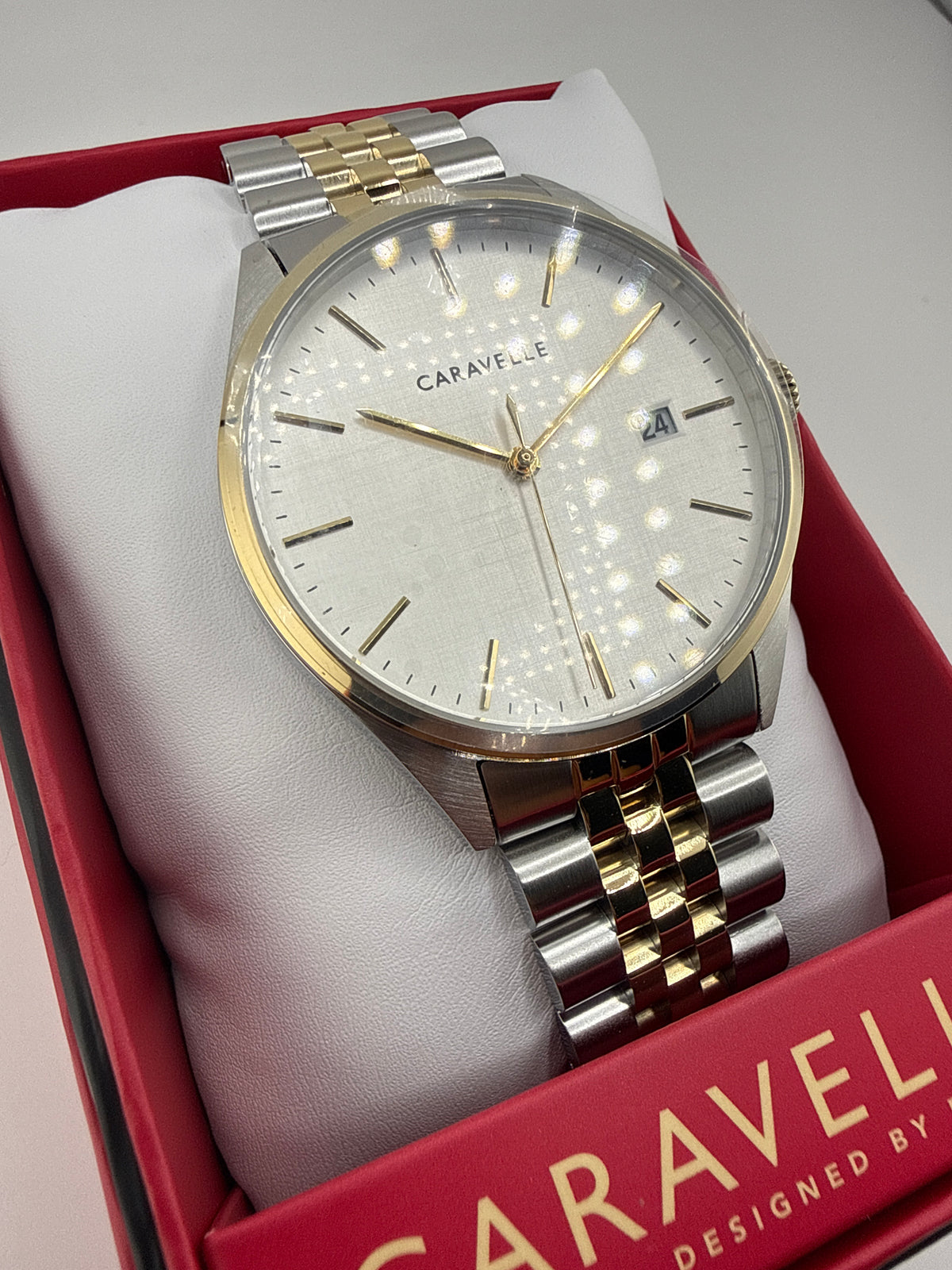 Caravelle By Bulova Two-Toned Watch