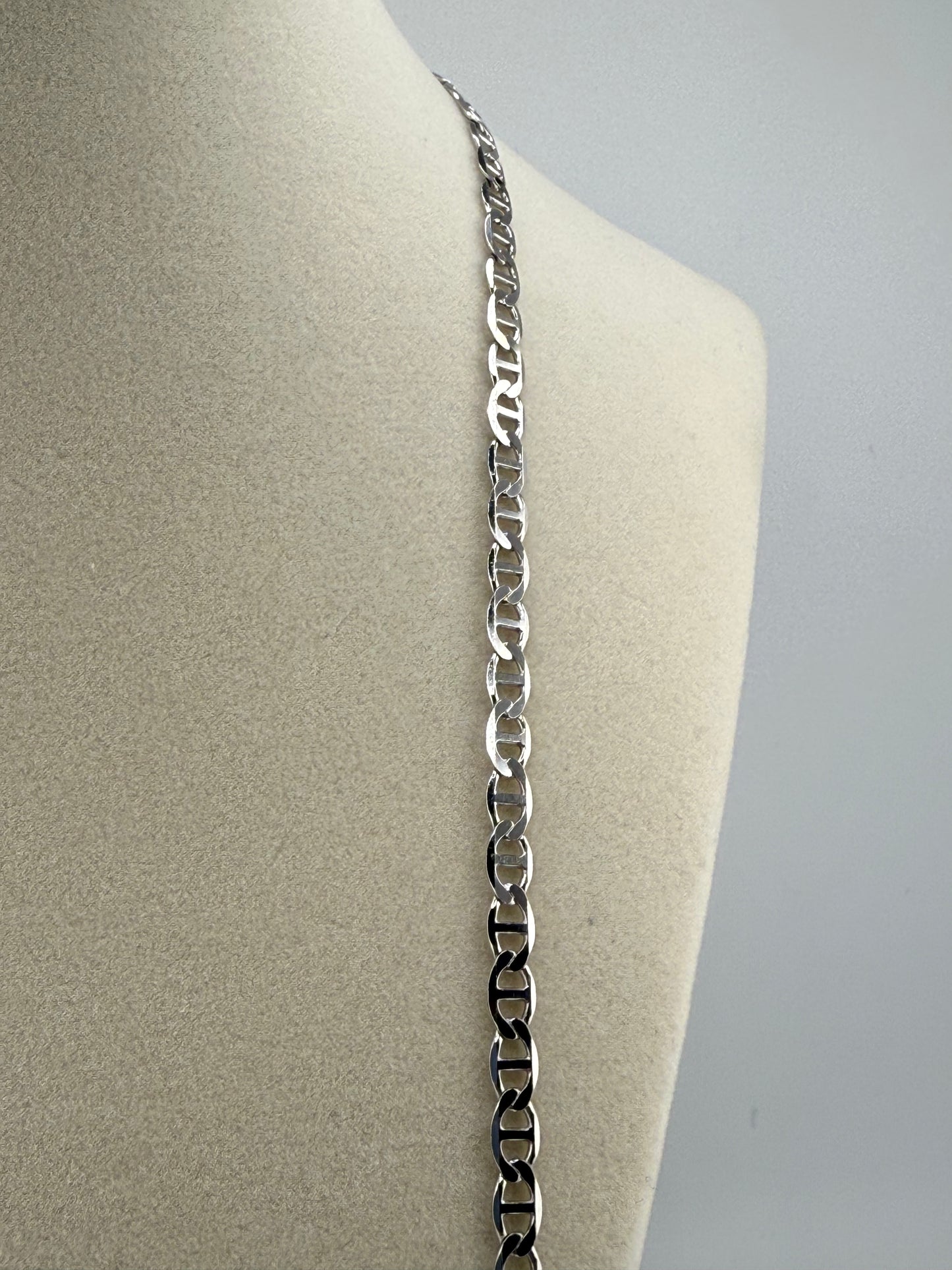 Sterling Silver Gucci Link