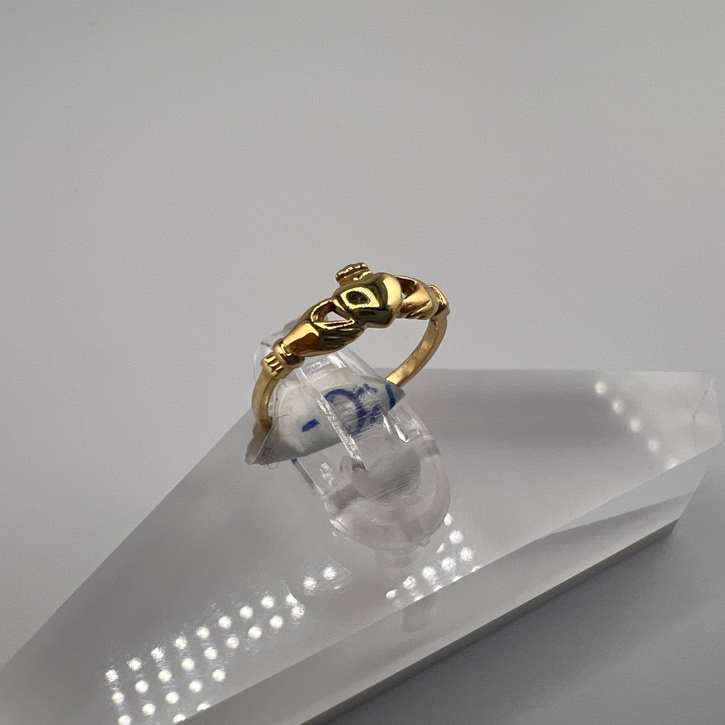 14k gold | Claddagh design | size 1