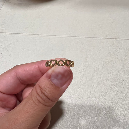 14k gold | heart design | size 7