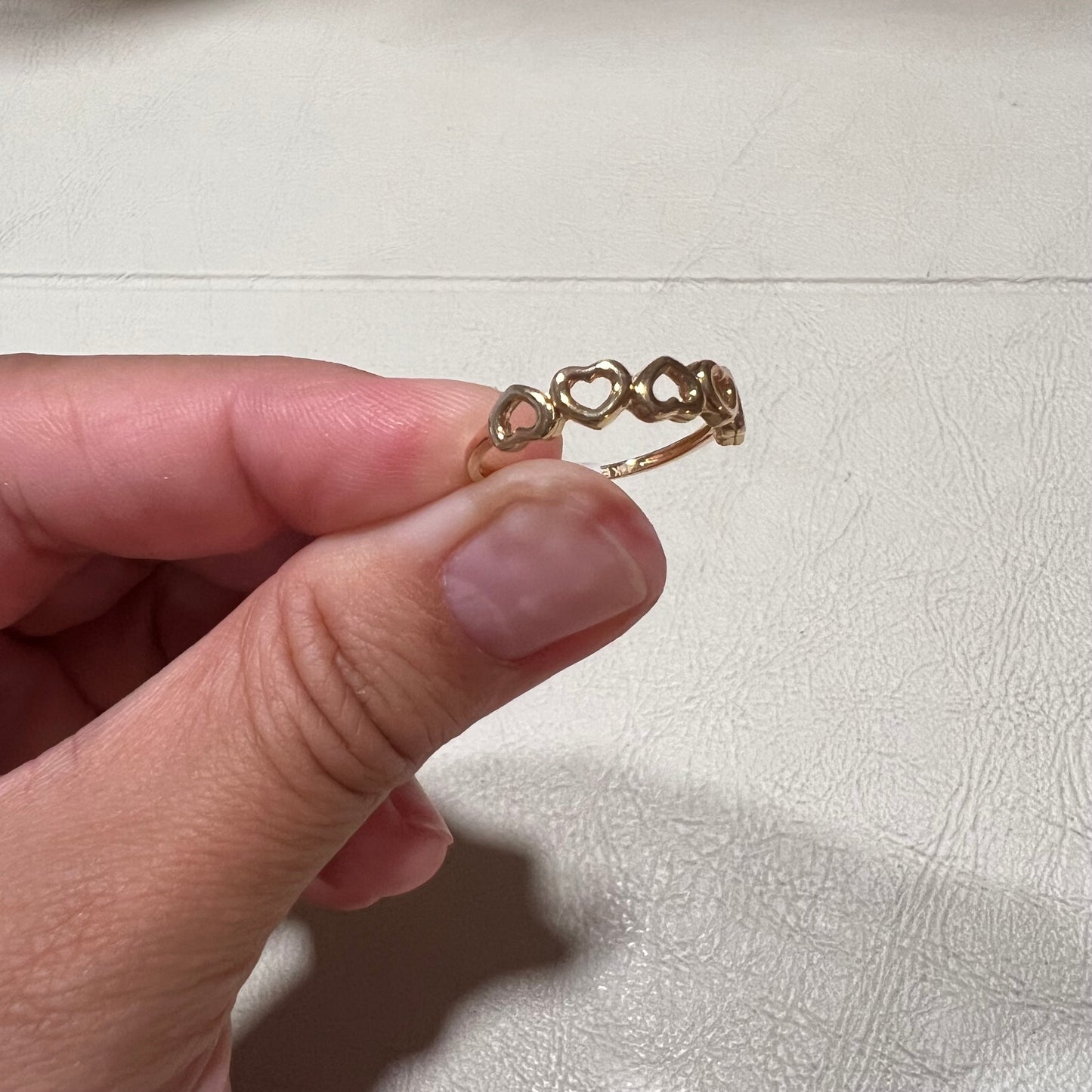 14k gold | heart design | size 7