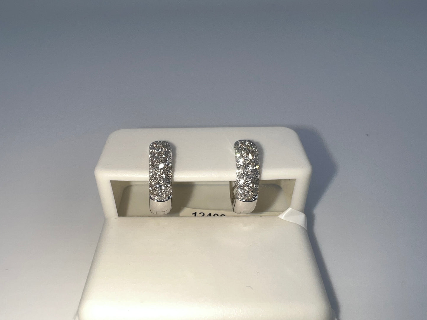 14k diamond huggies | 0.75 ct diamonds