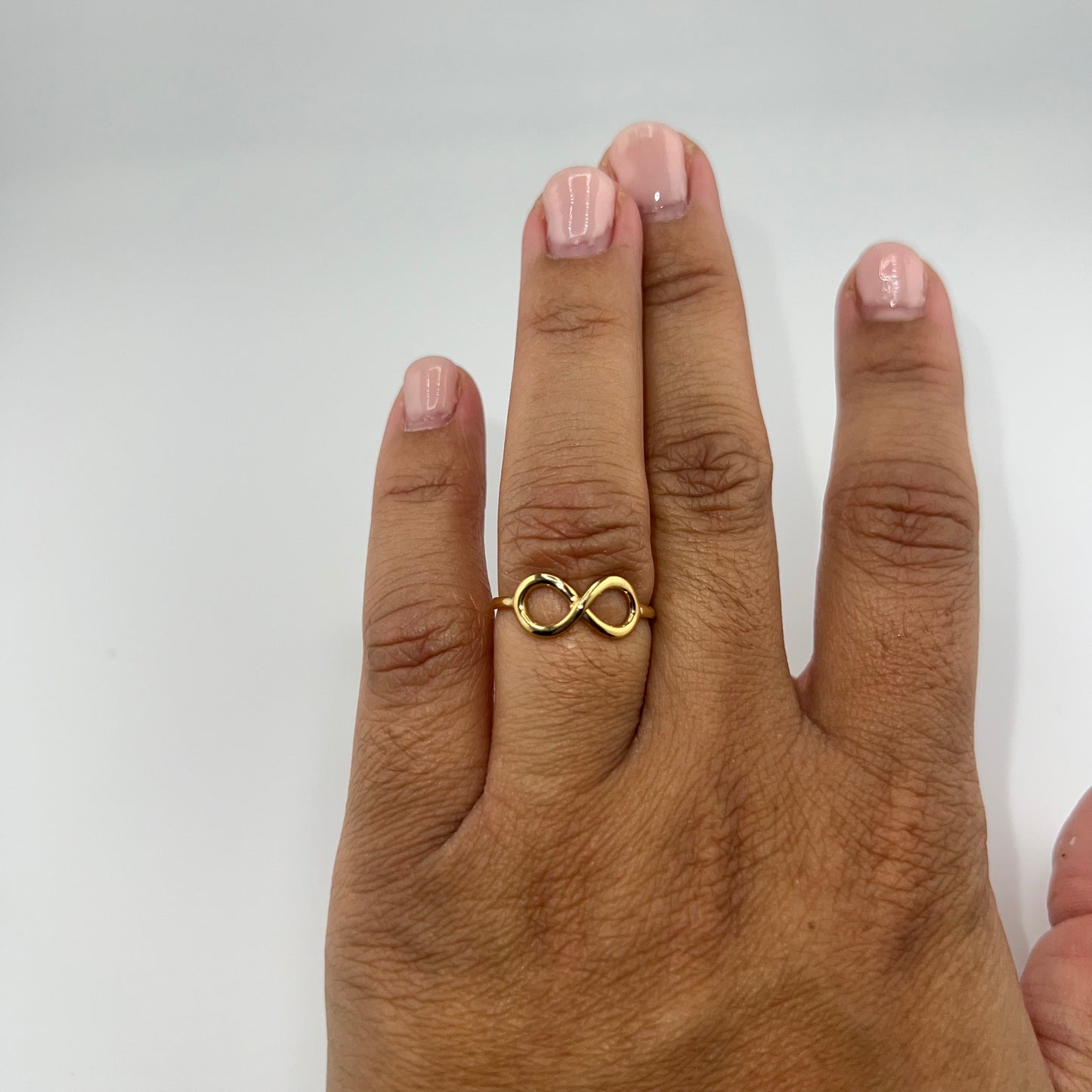 14k gold | infinity symbol | size 7