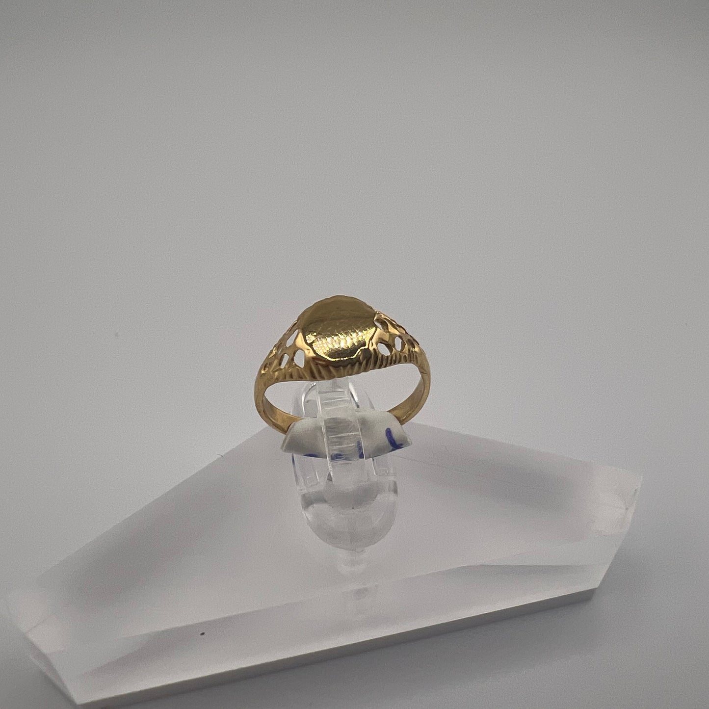 14k gold pinky ring | size 3.25